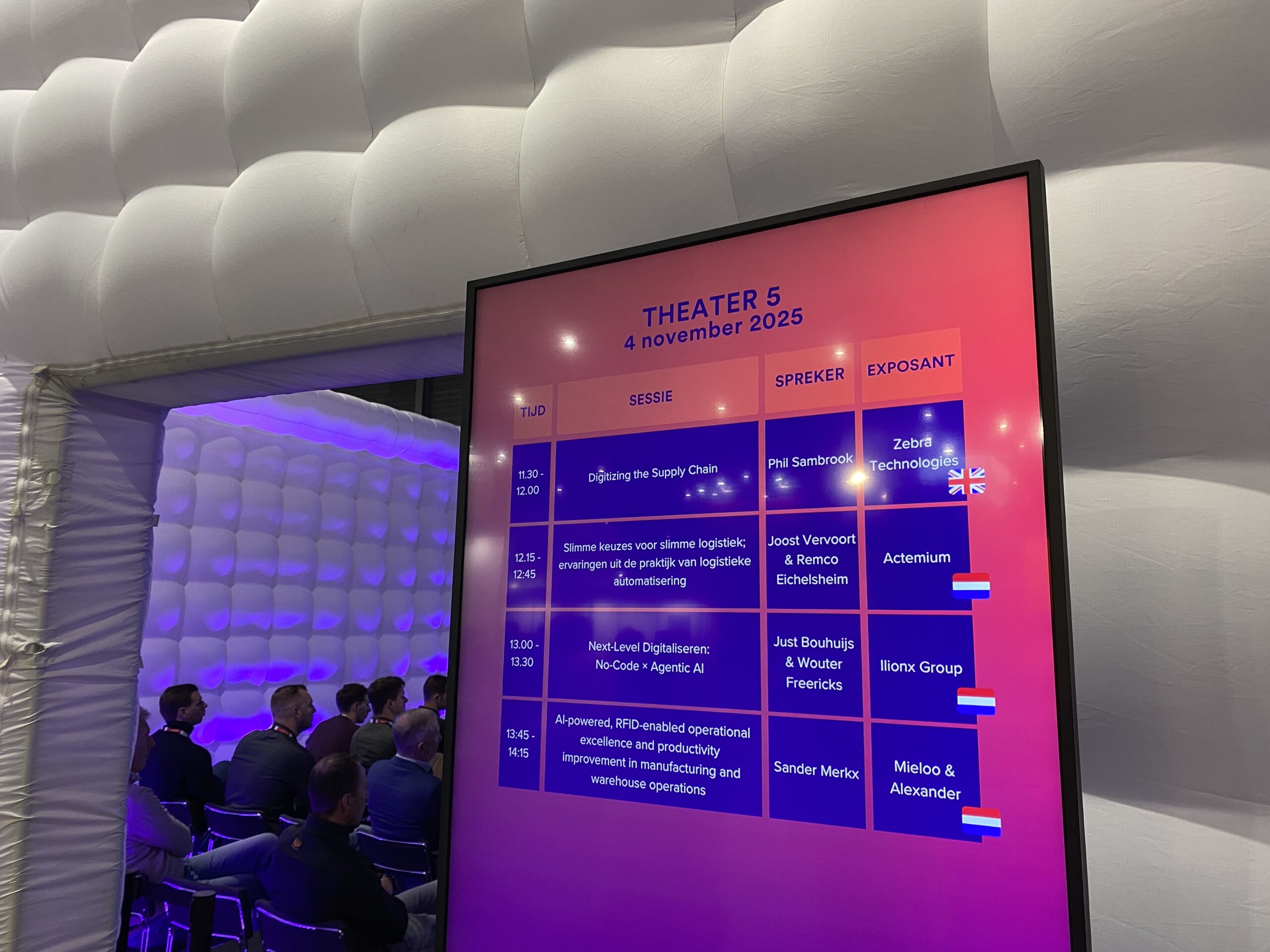 ICT & Logistiek webinar hosted by ilionx and @WEM No-Code